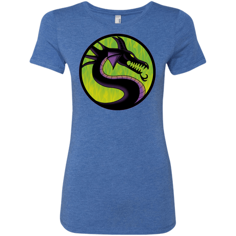 T-Shirts Vintage Royal / S Cursed Kombat Women's Triblend T-Shirt