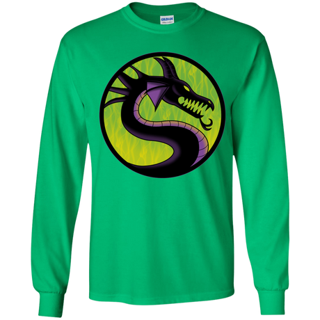 T-Shirts Irish Green / YS Cursed Kombat Youth Long Sleeve T-Shirt