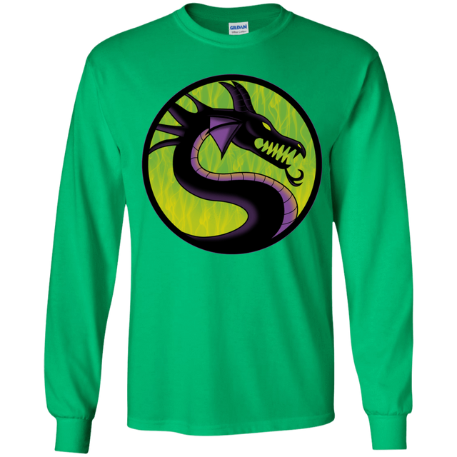 T-Shirts Irish Green / YS Cursed Kombat Youth Long Sleeve T-Shirt