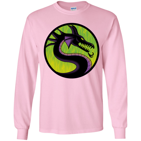 T-Shirts Light Pink / YS Cursed Kombat Youth Long Sleeve T-Shirt