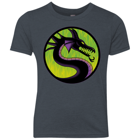 T-Shirts Vintage Navy / YXS Cursed Kombat Youth Triblend T-Shirt