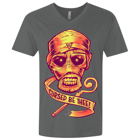 T-Shirts Heavy Metal / X-Small CURSED Men's Premium V-Neck