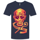 T-Shirts Midnight Navy / X-Small CURSED Men's Premium V-Neck