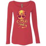 T-Shirts Vintage Red / Small CURSED Women's Triblend Long Sleeve Shirt