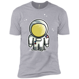 T-Shirts Heather Grey / YXS Cute Astronaut Boys Premium T-Shirt