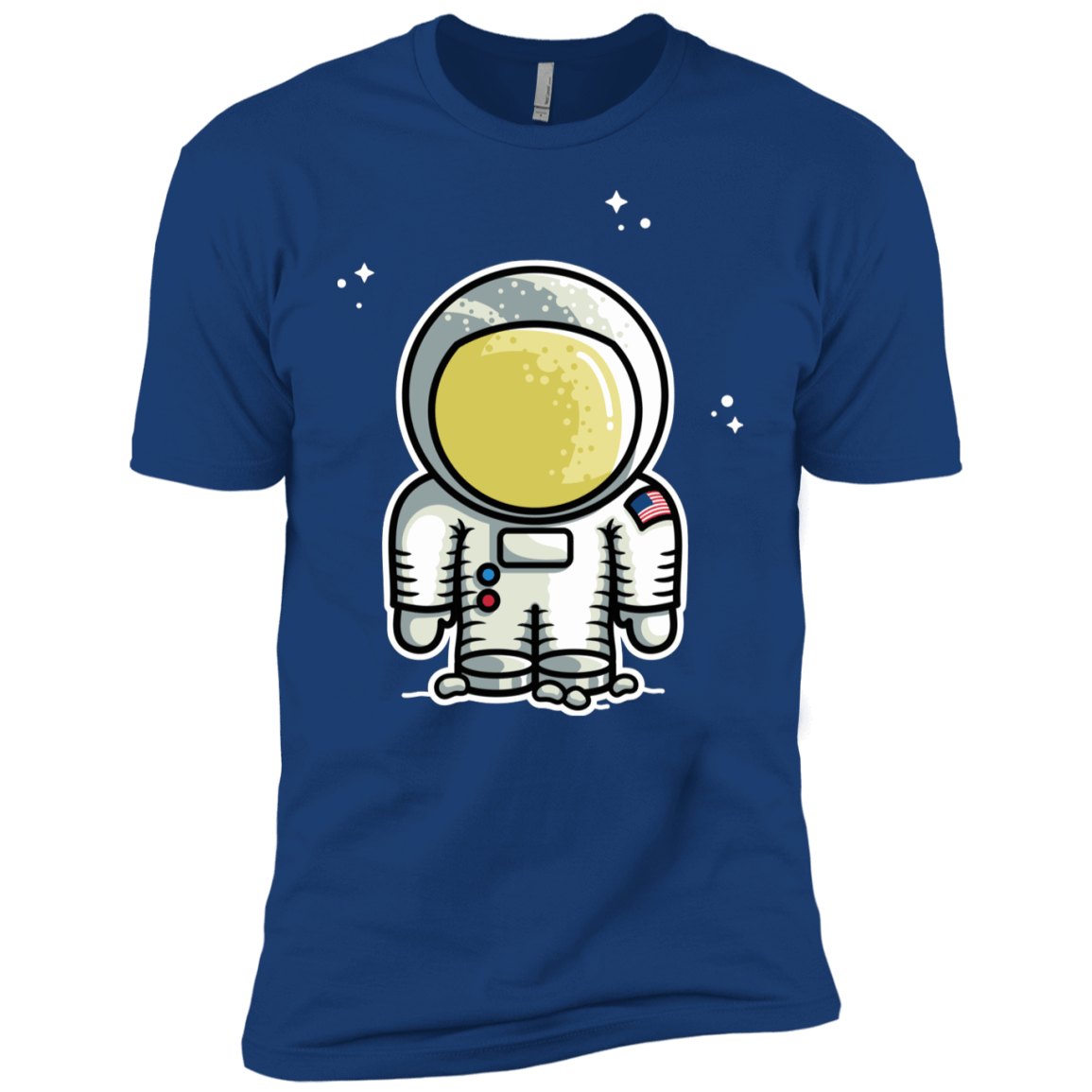T-Shirts Royal / YXS Cute Astronaut Boys Premium T-Shirt