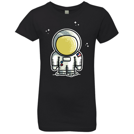 T-Shirts Black / YXS Cute Astronaut Girls Premium T-Shirt