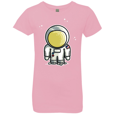 T-Shirts Light Pink / YXS Cute Astronaut Girls Premium T-Shirt