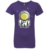 T-Shirts Purple Rush / YXS Cute Astronaut Girls Premium T-Shirt