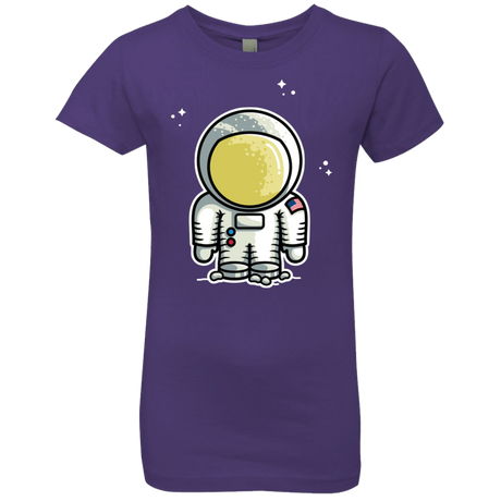 T-Shirts Purple Rush / YXS Cute Astronaut Girls Premium T-Shirt