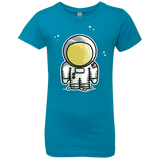 T-Shirts Turquoise / YXS Cute Astronaut Girls Premium T-Shirt