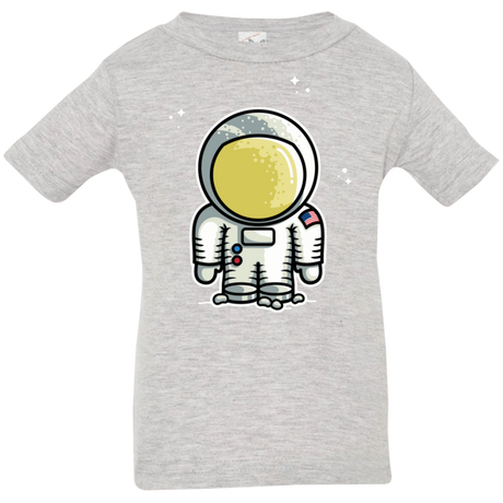 T-Shirts Heather Grey / 6 Months Cute Astronaut Infant Premium T-Shirt