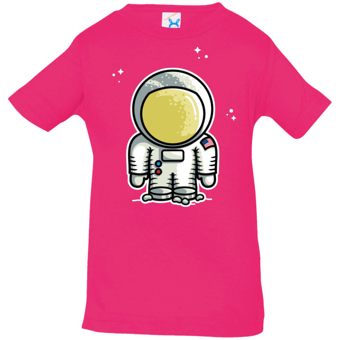 T-Shirts Hot Pink / 6 Months Cute Astronaut Infant Premium T-Shirt