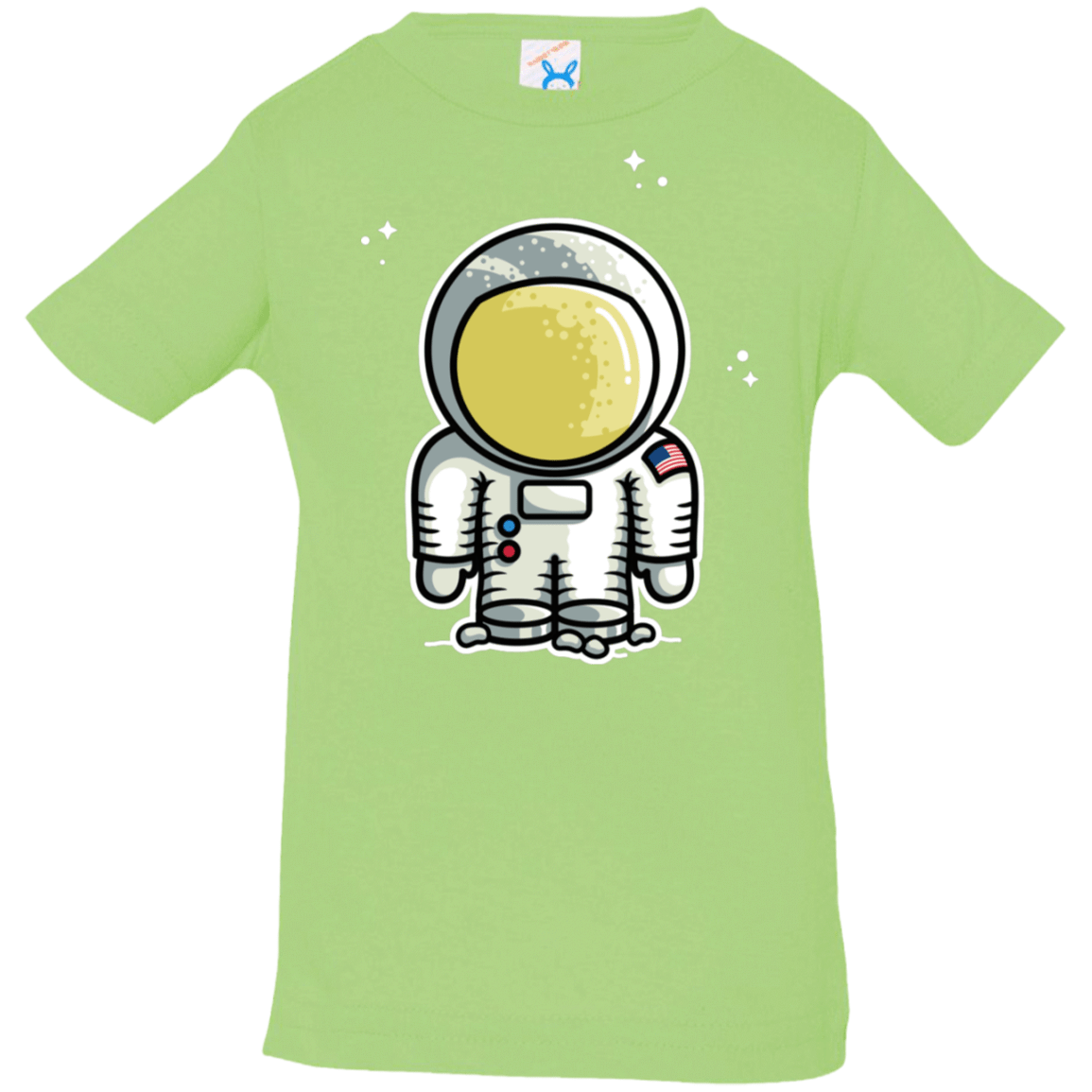 T-Shirts Key Lime / 6 Months Cute Astronaut Infant Premium T-Shirt