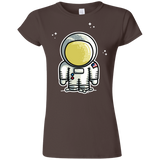 T-Shirts Dark Chocolate / S Cute Astronaut Junior Slimmer-Fit T-Shirt