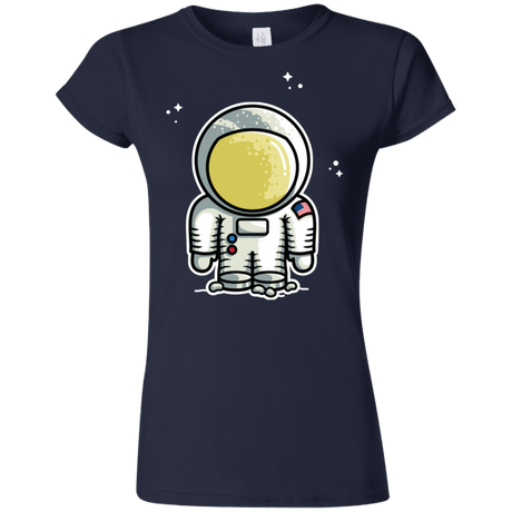 T-Shirts Navy / S Cute Astronaut Junior Slimmer-Fit T-Shirt