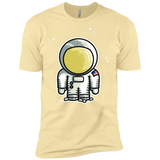 T-Shirts Banana Cream / X-Small Cute Astronaut Men's Premium T-Shirt