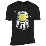 T-Shirts Black / X-Small Cute Astronaut Men's Premium T-Shirt