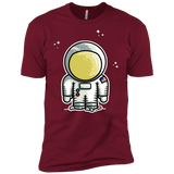 T-Shirts Cardinal / X-Small Cute Astronaut Men's Premium T-Shirt