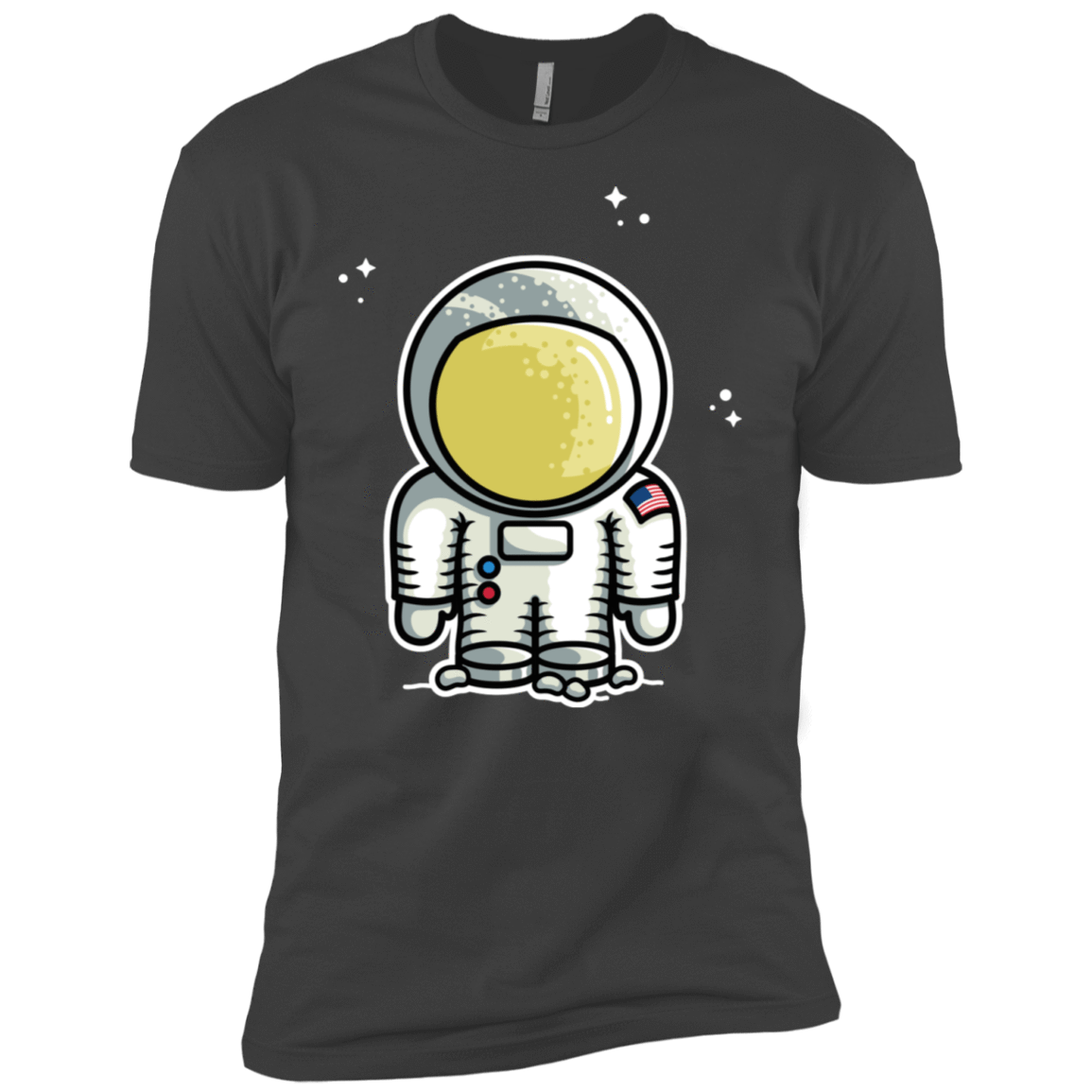 T-Shirts Heavy Metal / X-Small Cute Astronaut Men's Premium T-Shirt