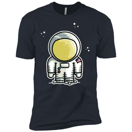 T-Shirts Indigo / X-Small Cute Astronaut Men's Premium T-Shirt