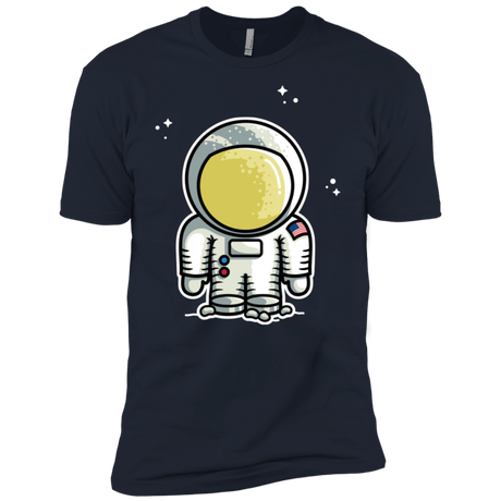 T-Shirts Midnight Navy / X-Small Cute Astronaut Men's Premium T-Shirt