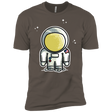 T-Shirts Warm Grey / X-Small Cute Astronaut Men's Premium T-Shirt