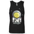 T-Shirts Black / S Cute Astronaut Men's Premium Tank Top