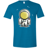 T-Shirts Antique Sapphire / S Cute Astronaut Men's Semi-Fitted Softstyle