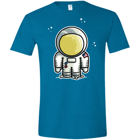 T-Shirts Antique Sapphire / S Cute Astronaut Men's Semi-Fitted Softstyle