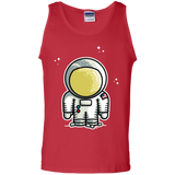 T-Shirts Red / S Cute Astronaut Men's Tank Top