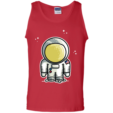 T-Shirts Red / S Cute Astronaut Men's Tank Top
