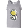 T-Shirts Sport Grey / S Cute Astronaut Men's Tank Top