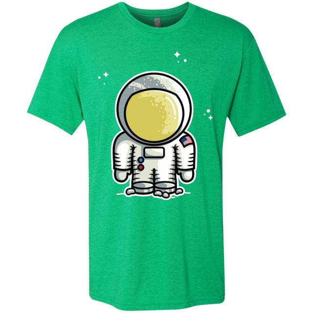 T-Shirts Envy / S Cute Astronaut Men's Triblend T-Shirt