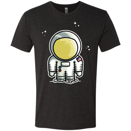 T-Shirts Vintage Black / S Cute Astronaut Men's Triblend T-Shirt