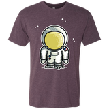 T-Shirts Vintage Purple / S Cute Astronaut Men's Triblend T-Shirt