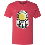 T-Shirts Vintage Red / S Cute Astronaut Men's Triblend T-Shirt