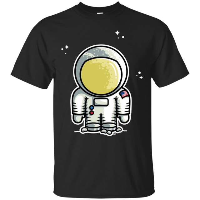 T-Shirts Black / S Cute Astronaut T-Shirt