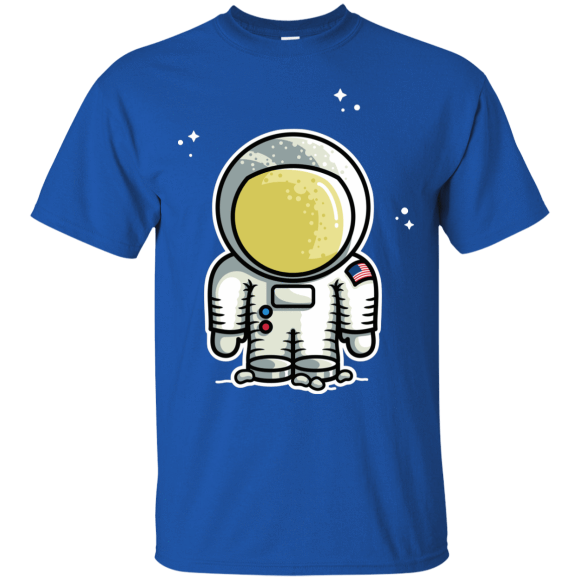 T-Shirts Royal / S Cute Astronaut T-Shirt