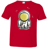 T-Shirts Red / 2T Cute Astronaut Toddler Premium T-Shirt