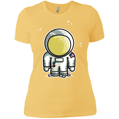 T-Shirts Banana Cream/ / X-Small Cute Astronaut Women's Premium T-Shirt