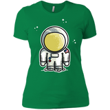 T-Shirts Kelly Green / X-Small Cute Astronaut Women's Premium T-Shirt