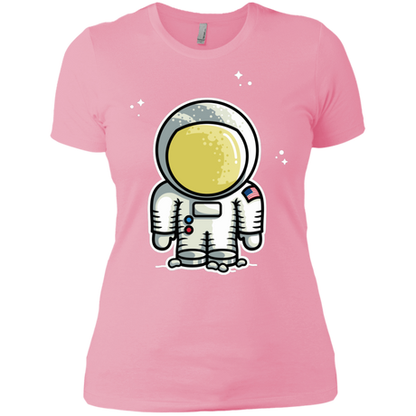 T-Shirts Light Pink / X-Small Cute Astronaut Women's Premium T-Shirt