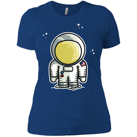 T-Shirts Royal / X-Small Cute Astronaut Women's Premium T-Shirt
