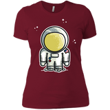 T-Shirts Scarlet / S Cute Astronaut Women's Premium T-Shirt