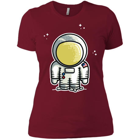 T-Shirts Scarlet / S Cute Astronaut Women's Premium T-Shirt