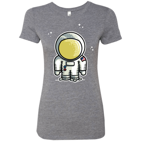 T-Shirts Premium Heather / S Cute Astronaut Women's Triblend T-Shirt
