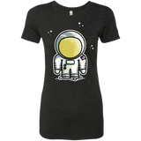 T-Shirts Vintage Black / S Cute Astronaut Women's Triblend T-Shirt