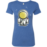T-Shirts Vintage Royal / S Cute Astronaut Women's Triblend T-Shirt