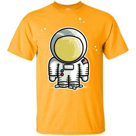 T-Shirts Gold / YXS Cute Astronaut Youth T-Shirt